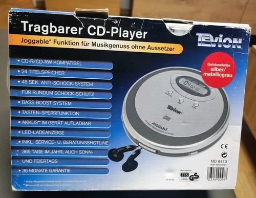 Vintage discman tevion - vintage,