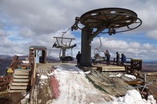 Photo 6x4 Top of the chairlift