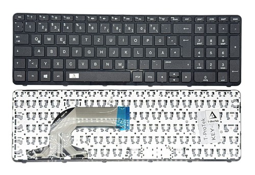 Tastatur mit rahmen für - tastatur, hp