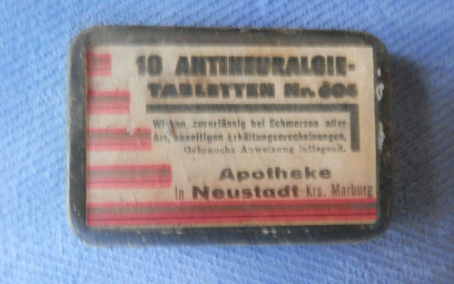 Sammel dose leer - dose, apotheke