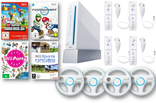 Nintendo wii konsole xxl set - konsole,