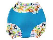 Blaue Neopren-Schwimmwindeln