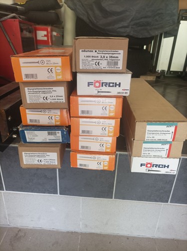 Gurtschrauben verschiedene