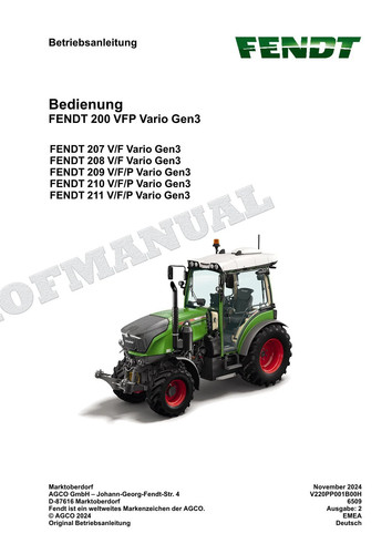 Fendt 209 210 f - 209,
