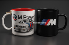 2x BMW M Logo Tasse