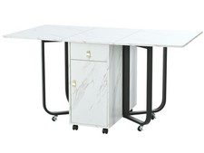 Klapptisch in Marmoroptik