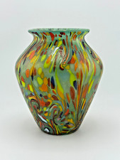 Seltene Loetz Vase – Ausführung 237 - Jugendstil - Bunt marmoriert - czech glass