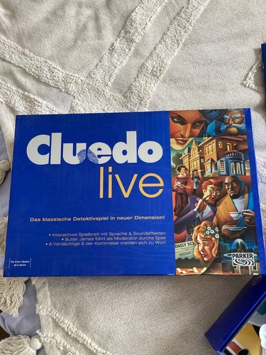 Parker cluedo live das - cluedo,