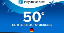 PlayStation Network Card PSN 50 Euro Guthaben Code Deutschland Chatnachricht