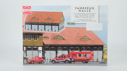 Busch 1451 fahrzeughalle - 1451,