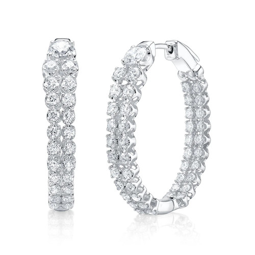Diamond inside out creolen - inside,