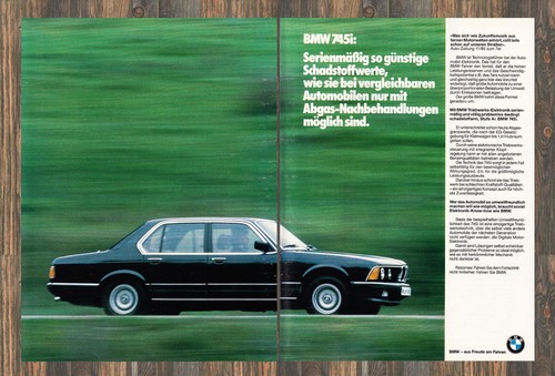 Bmw 745i reklame - (e32),