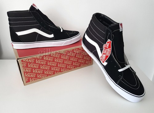 Vans sk8 black white - vans,