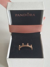 Original Pandora Damen Ring Krone rosévergoldet Gr.54 OVP !!! TOP !!!