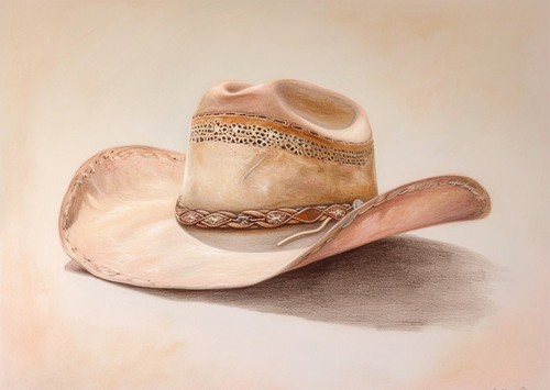 Rustikaler cowboyhut wandkunst - rustikaler,