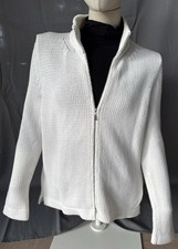 Bogner Strickjacke Weiß Gr. 38