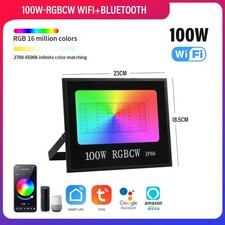 Bluetooth WIFI RGB Smart TUYA LED Strahler Fluter Außen Garten Stimmungslichter