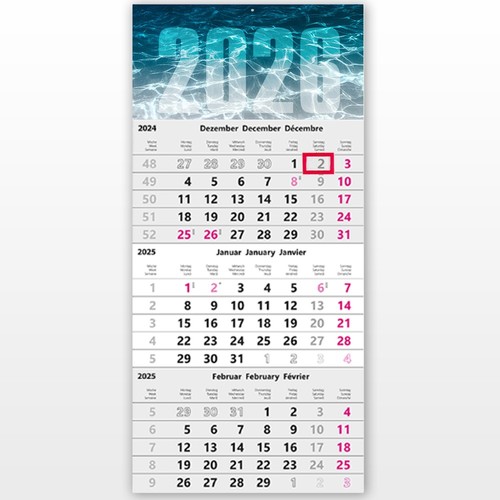 Monats kalender 2026 - monats,