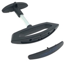 Novoferm / Siebau Garagentorgriff Sectionaltor Garagentor Vierkant Länge 74 mm