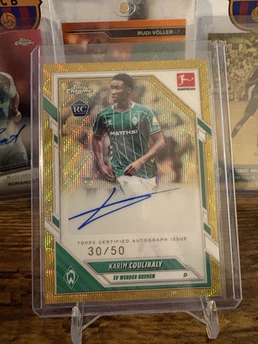 Topps bundesliga chrome karim - topps,