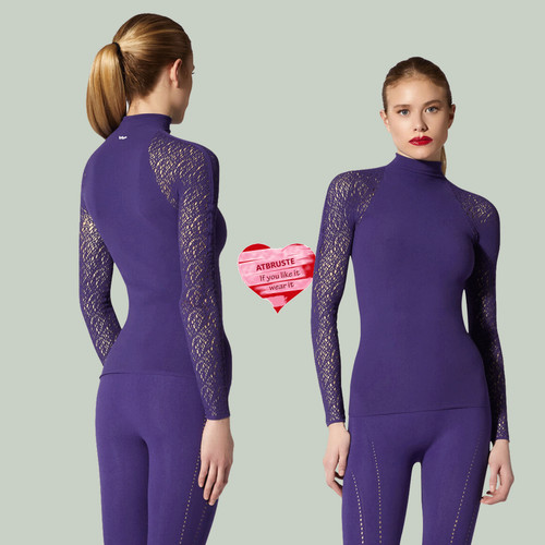 Wolford net top long sleeves - w,
