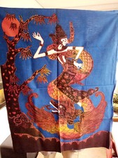 Batik Tuch aus Indonesien handgedruckt