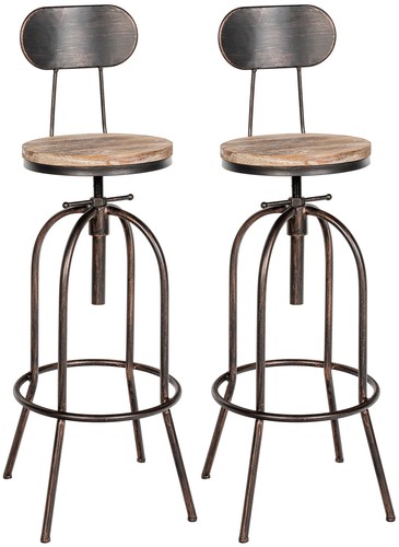 2er vintage antik barhocker - 2er,