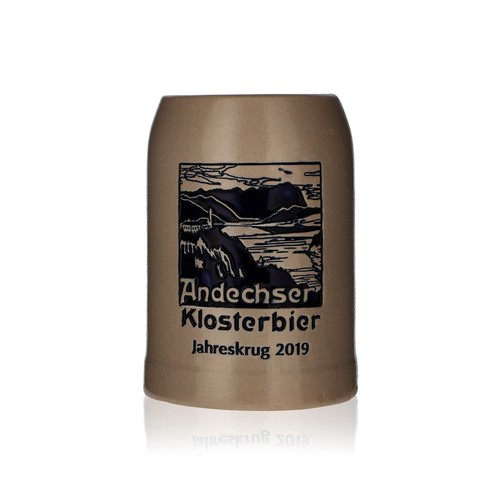 Andechs tonkrug bierglas - andechs, 0,5l