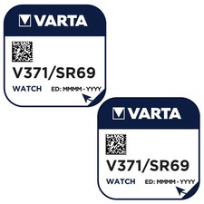 2x VARTA V371 SR69 AG6 370 371