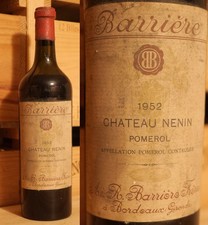 1952er Chateau Nenin - Pomerol - TOP RARITÄT !!!!!