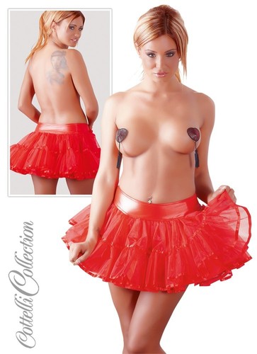 Petticoat rot unterrock - -,