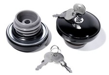 Tankdeckel Set schwarz