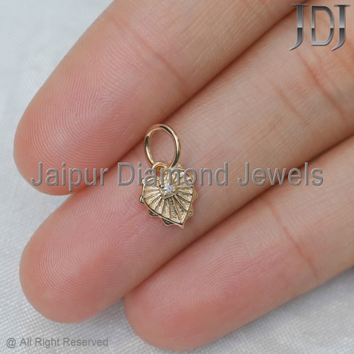 Solid 14k gelbgold - solid,