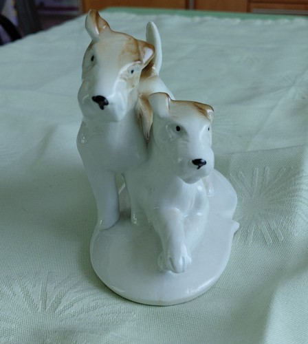 Vintage hunde aus - hunde, porzellan