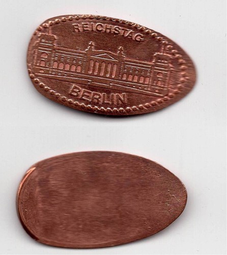 Elongated coin berlin - elongated,