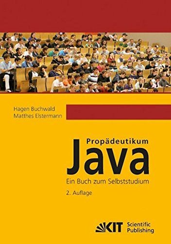 Propädeutikum java ein - ein, buch