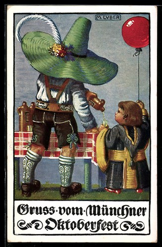 Künstler max luber - künstler-ak,