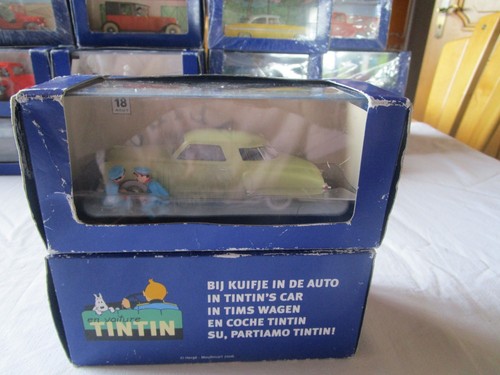 Tim und struppi - tim, auto