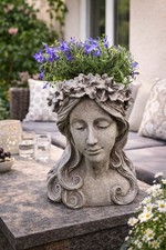 Pflanzgefäß Büste "