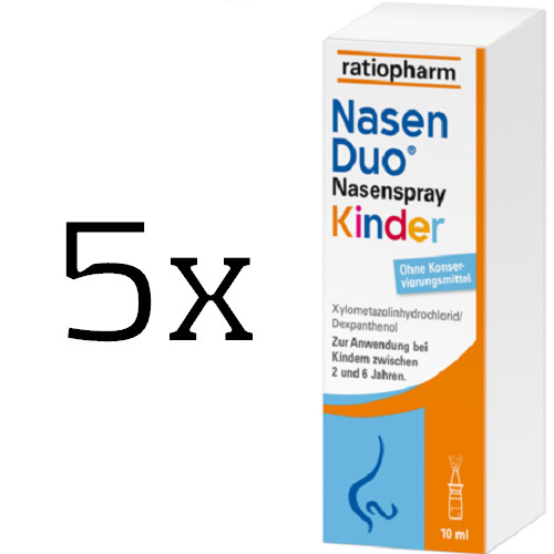 Nasenduo nasenspray - 5x,