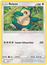 Pokemon Verborgenes Schicksal Relaxo 50/68 Einzelkarte - DEUTSCH - PKM Karte