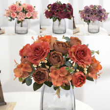 6 Köpfe Künstliche Rosen