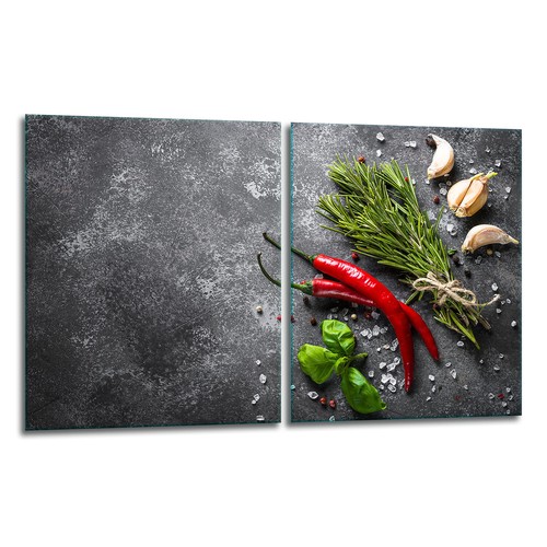 Herdabdeckplatten 2x40x52
