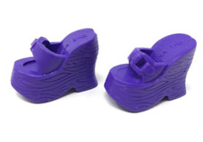 Puppen Schuhe - Modepuppe - selten - 2,7 x 1,5 x 2 cm