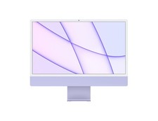 Apple iMac 24 Zoll (256GB SSD, Apple M1, 3,20GHz, 16GB, 8-Core GPU) Violett,2021