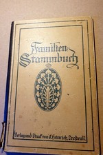 Altes Stammbuch aus den