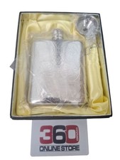 Flachmann, Edelstahl, 170 ml, mit Trichter zum Auffüllen LANZON