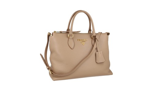 Prada leder schultertasche - prada,