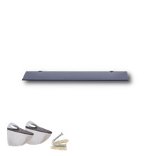 Glasregal Schwarz Regal