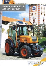Fendt Farmer 206V 207V 208 V/P